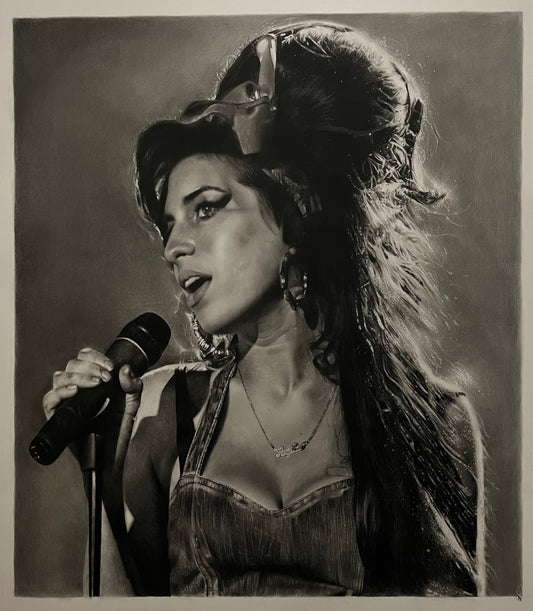 "Amy Winehouse" Original Artwork