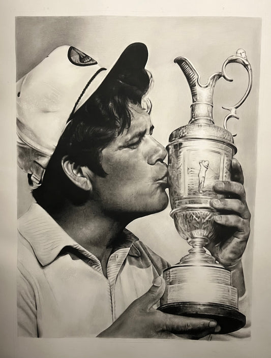 "Lee Trevino" Original Artwork