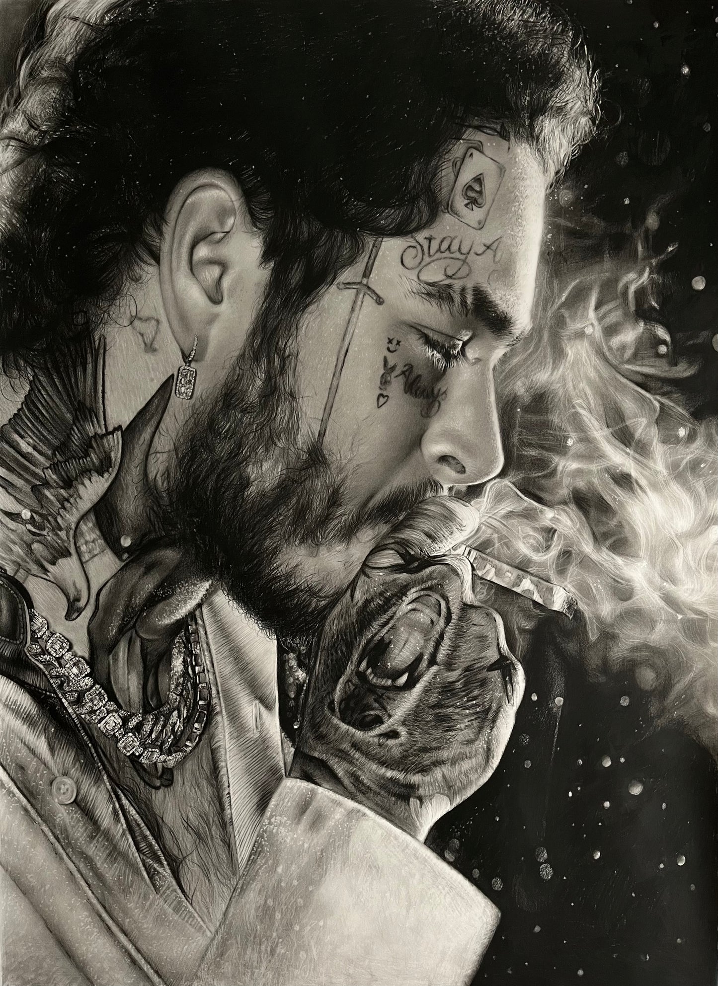 "Post malone" Original Artwork