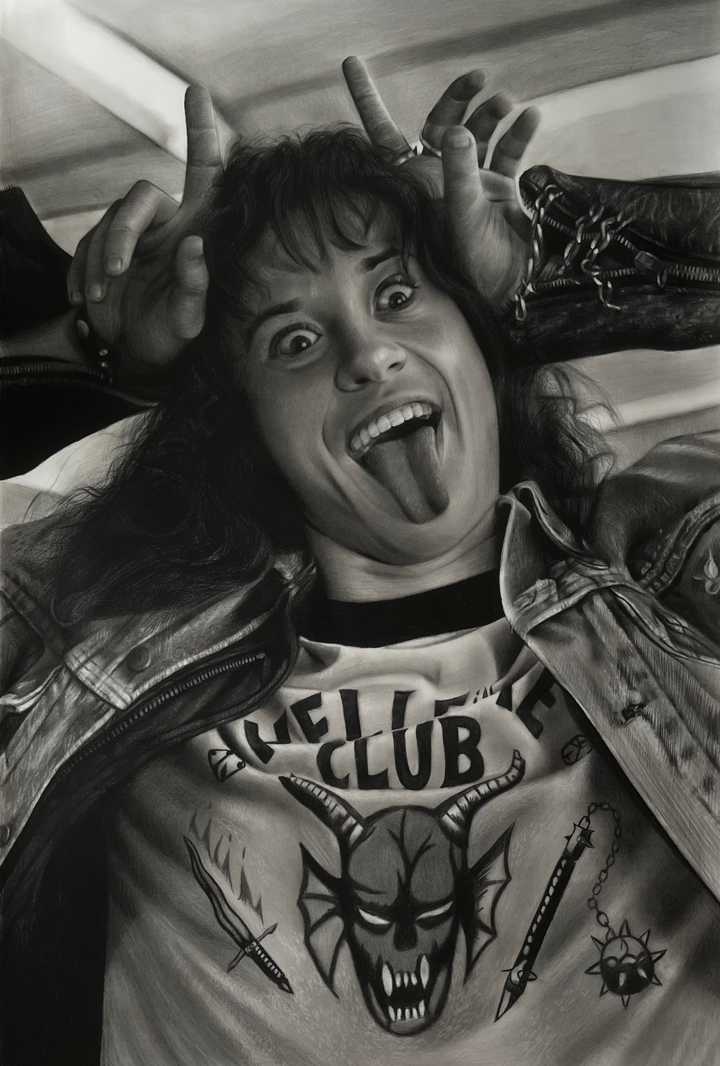 "Eddie Munson" Stranger things Artwork