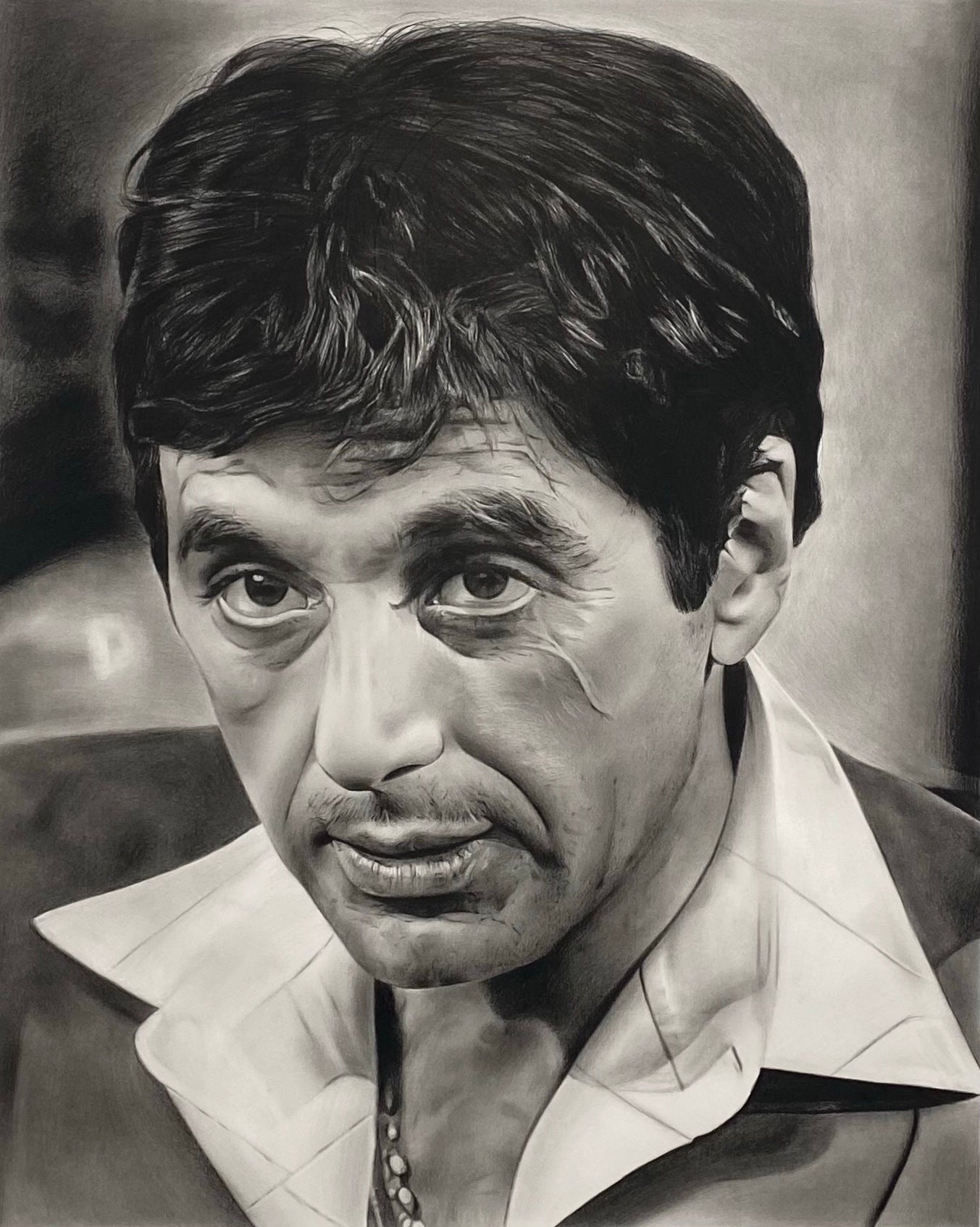 "Scarface" Original Artwork 130 x 90cm