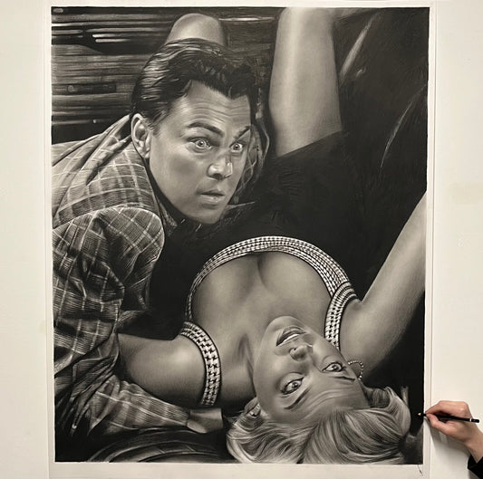 "The Wolf of Wall Street" Original Artwork