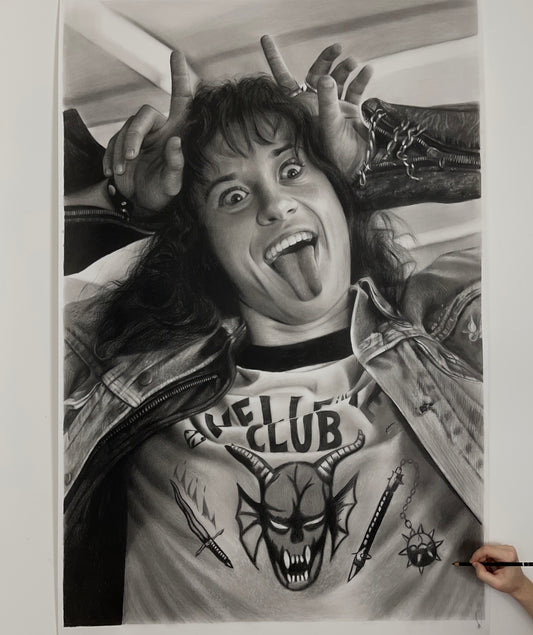 "Eddie Munson" Stranger things Artwork