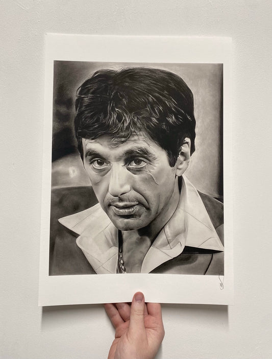 "Scarface" A3 Art Print