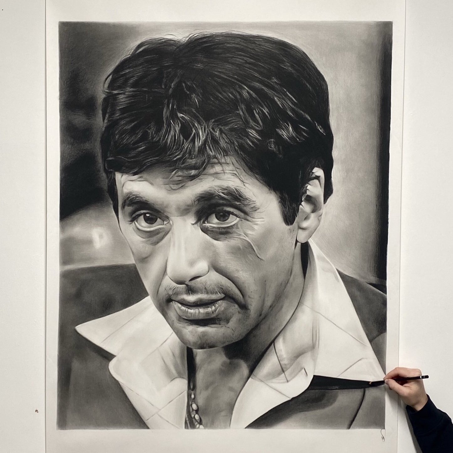 "Scarface" Original Artwork 130 x 90cm