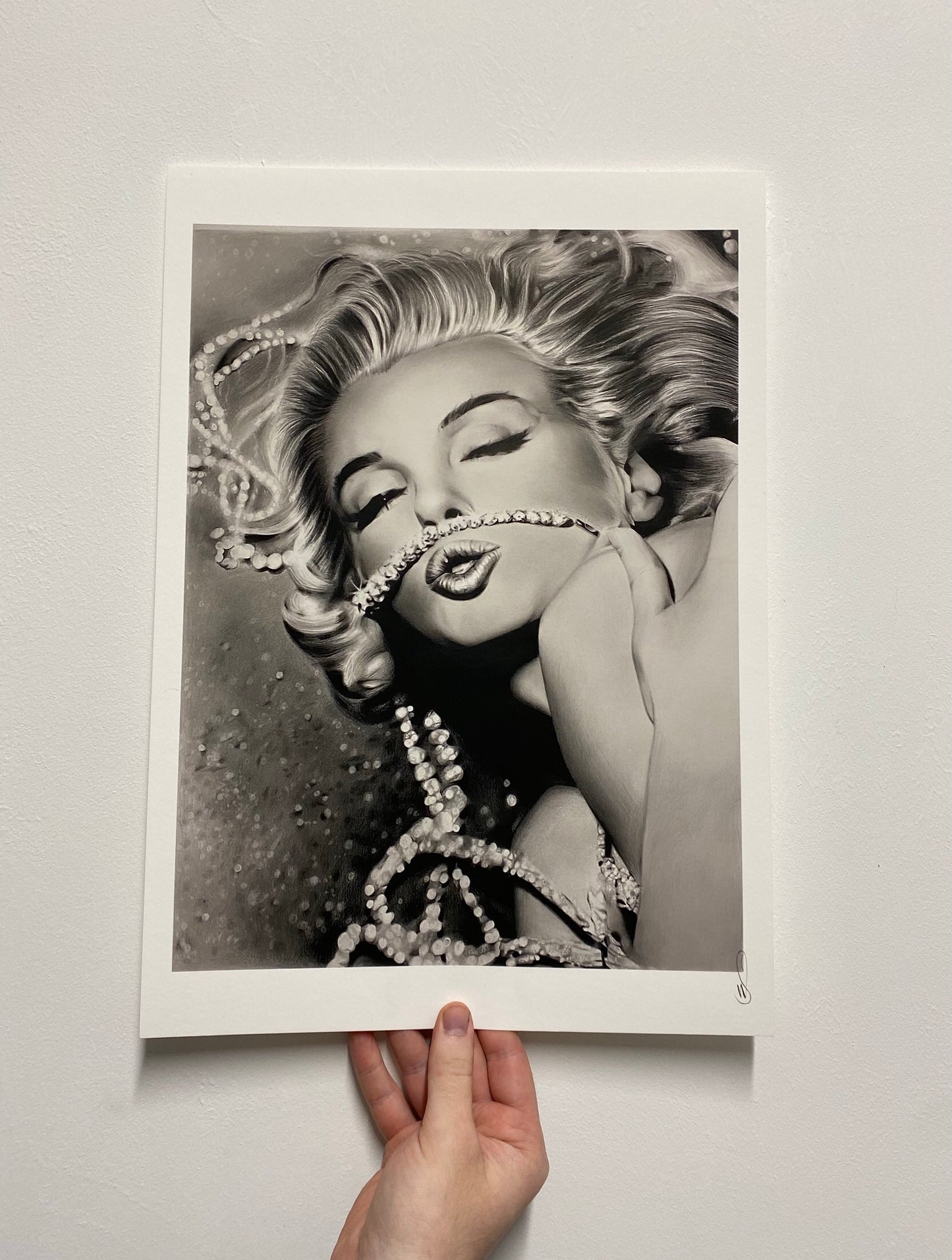 "Marilyn" A3 Art Print