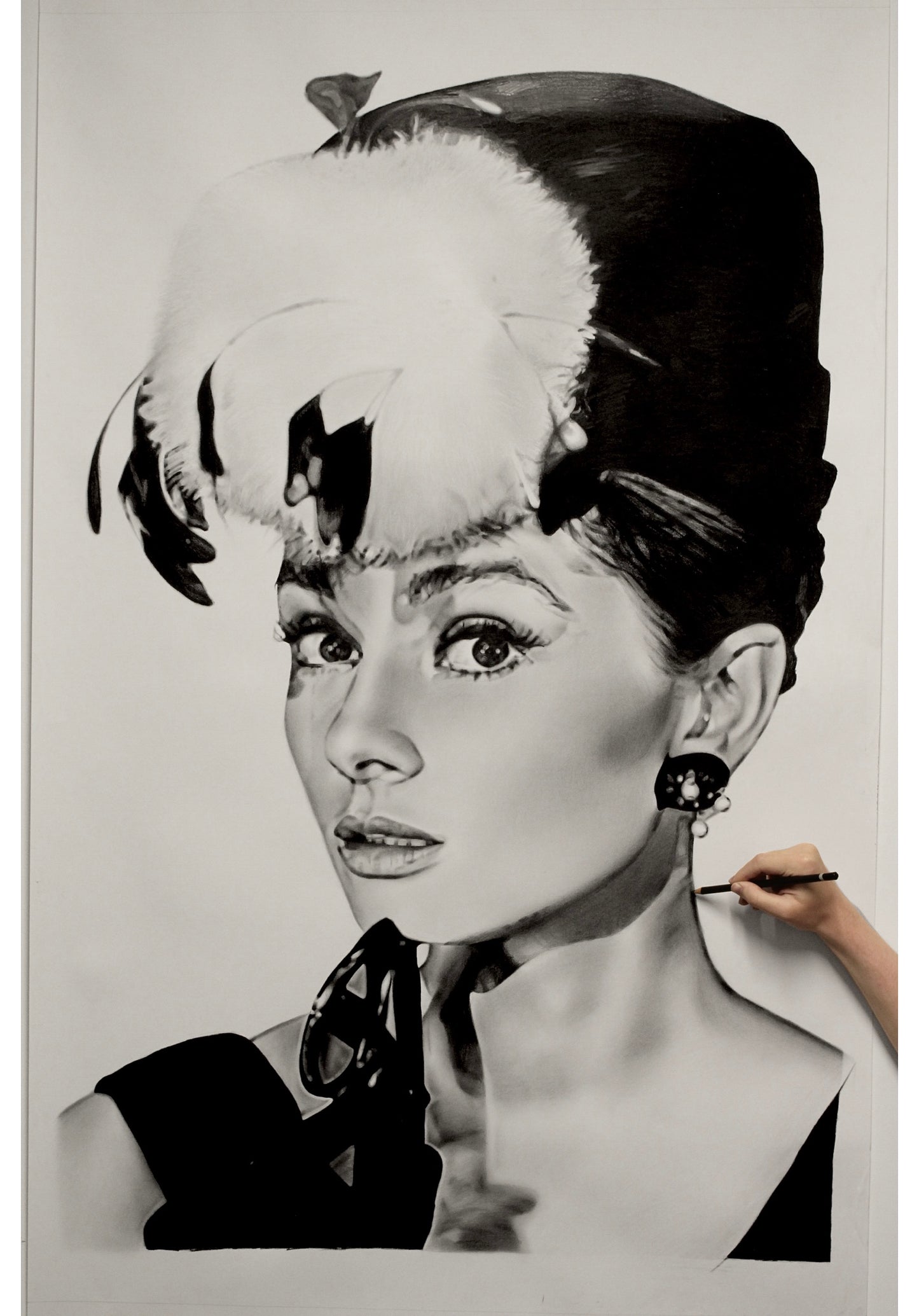 "Audrey" Original Artwork 130 x 90cm