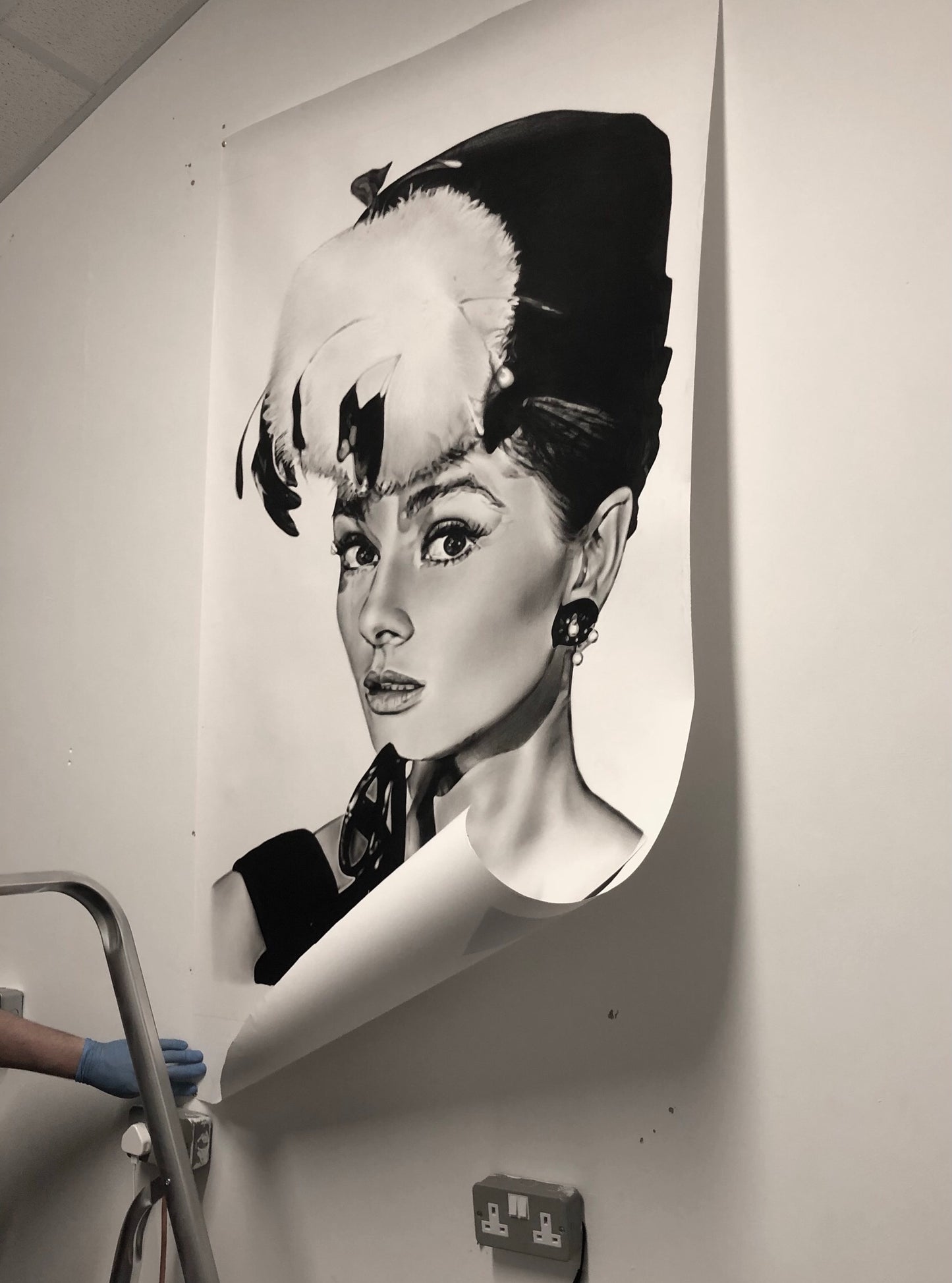 "Audrey" Original Artwork 130 x 90cm