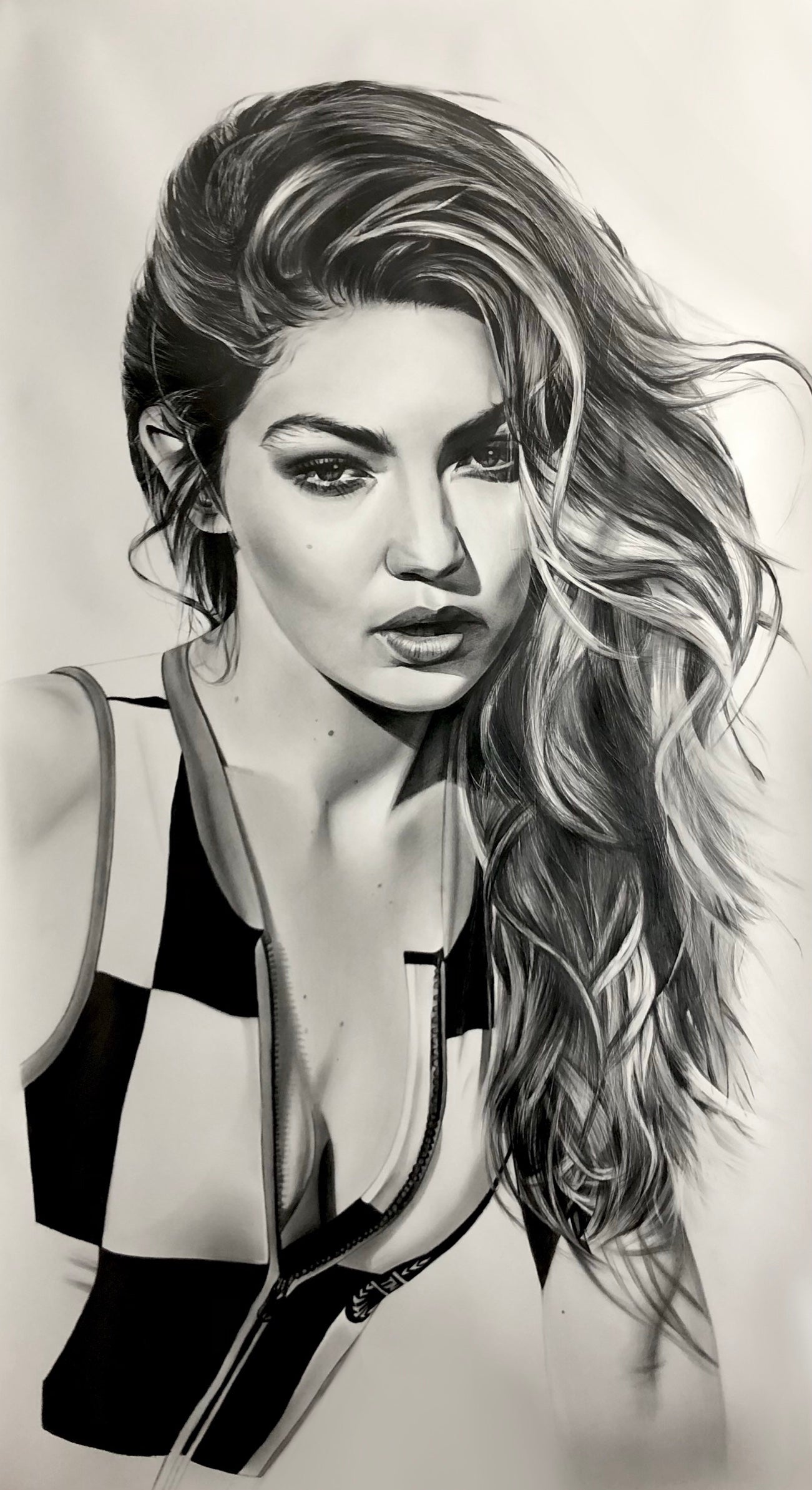 "Gigi" Original Artwork 160 x 90 cm.